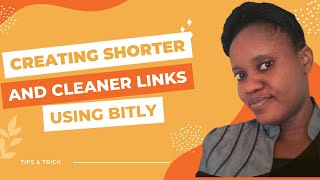 Creating shorter and cleaner links using Bitly