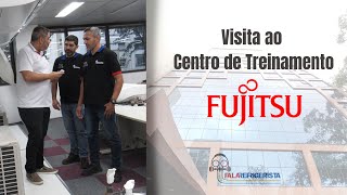 Conhecendo o centro de treinamento Fujitsu.