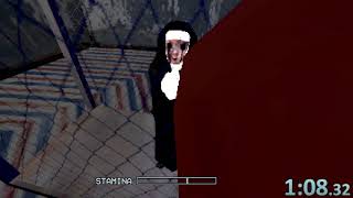 Nun Massacre Any% Speedrun in 1:38 (Former World Record)