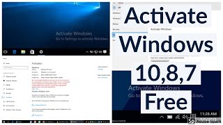 How to activate windows 10  easiest way latest 2019