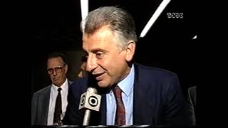 1989: il ministro De Lorenzo (PLI) incontra la Federazione dei medici di Eolo Parodi (DC)