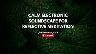 Calm Electronic Soundscape for Reflective Meditation | 1 Hour Stress Relief