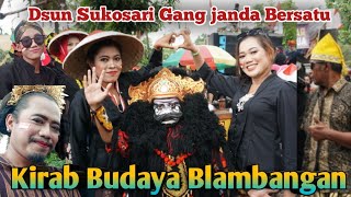 Karnaval Kirab Budaya Blambangan Sukosari Gang janda bersatu