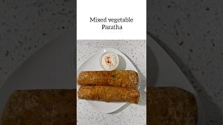 Mixed vegetable paratha #9 #shorts #unavuulagam #cooking #tamil Sept 12/24 #kitchen