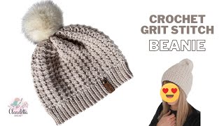 How to Crochet an Easy Beanie Hat | Beginner Tutorial with Grit Stitchl