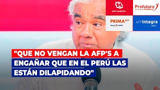 ¿QUE PASARA CON NUESTRAS PENSIONES? GABRIEL BUSTAMANTE EXPLICA LA VERDAD SOBRE LAS AFP