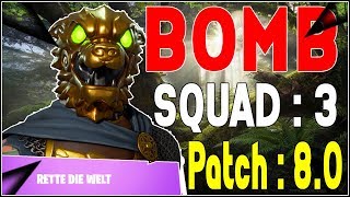 ⭐️ Aufstellung SOLDAT⭐️  7 Granaten Stapeln ⭐️  . Patch 8.0 | Fortnite RDW