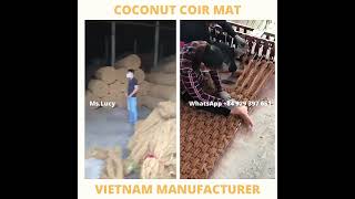 Eco friendly Coconut Coir Mat for Outdoor Handmade from Vietnam with High Quality Lucy