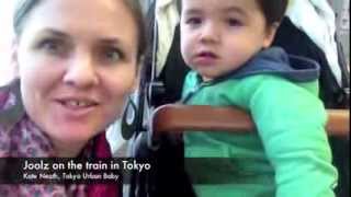 Joolz stroller makes it easy to catch trains in Tokyo