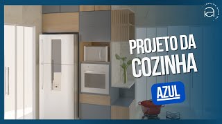 PROJETO DA COZINHA AZUL - OBRA NOVA