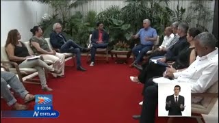 Presidente de Cuba recebe delegação da Prefeitura de Maricá