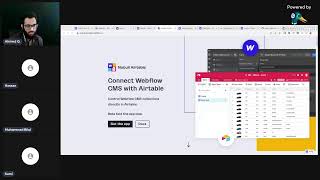 How to connect Airtable with Webflow CMS using Nobull app?
