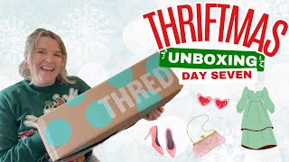 Thriftmas Unboxing Day 7 - ThredUP DIY Designer Box Unboxing & Honest Review