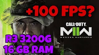 MODERN WARFARE 2 (2022) EN RYZEN 3 3200G - PRUEBA DE RENDIMIENTO (BETA)