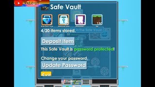 Growtopia Bypassing Safe Vault service BGLS (390DLS+)