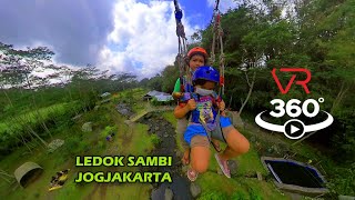 Flying Fox di Ledok Sambi Yogyakata -VR360