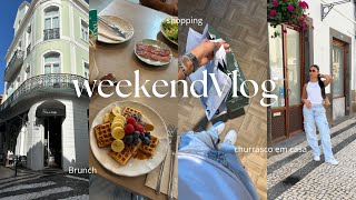 WeekendVlog | brunch, comprando presente do boy, churrasco em casa