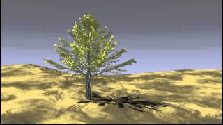 Arbaro tree in Blender 2.5