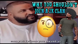 My Top 6 Reasons Why NOT To Join Clans In NBA 2K20