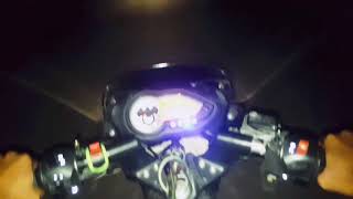 Pulsar night  ride |pulsae|pulsar bd ...   (Don't try in home  only road)