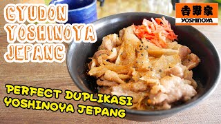 Resep Beef Bowl Jepang, -Duplikasi GYUDON YOSHINOYA JEPANG