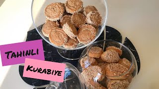 BU TAHİNLİ KURABİYE FAVORİNİZ OLACAK👌😋