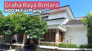 Graha Bintaro cluster depan Tol Parigi Pondok Aren Rumah Pojok 3,8 M jual cepat