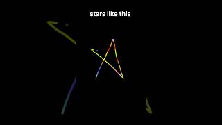 Draw a star like a pro #shorts #star #artshorts