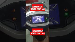 Sepedometer Honda Stylo 160#honda #stylo160 #vespa #oneheart #shorts #short #feedshorts #reels