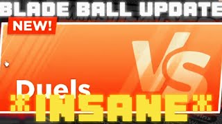 *NEW* BLADE BALL Update! *|NEW DUELS MODE|* (Roblox Blade Ball)