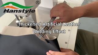 Do You Know How To Weld The Artificial Leather Through Ultrasound?