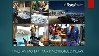 Investavimo taktika į PAMM sąskaitas -  Investuotojo kelias Forex rinkoje