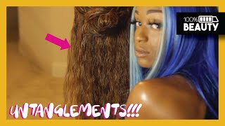 Untanglements  WATER 💧 OR HAIR ESSENCE WIG SPRAY🤷🏾‍♀️??