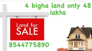 4 bigha land for sale clear title 📞8544775890