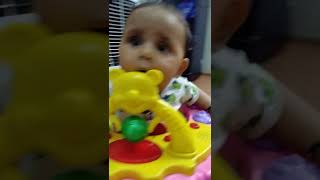 5 month baby with Walker | cute baby video