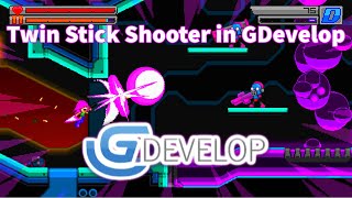 Twin-Stick Shooter in Gdevelop - (PC & Controller)