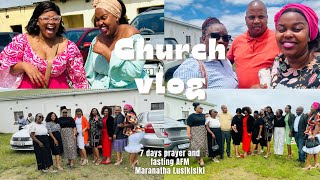 Church vlog |Thomoyi | Prayer and fasting | AFM maranatha Lusikisiki | fellowship and Worship🙌🙌