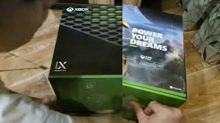 Купил xbox series x распаковка 😀