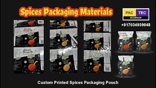 Spices Packaging Pouch, Spices Packaging