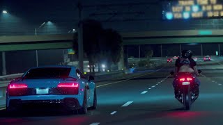 Twin Turbo Audi R8 VS Hayabusa! - Street Race!