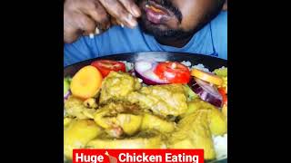 😋EATING HUGE CHICKEN #shorts #ytshorts #food #eating