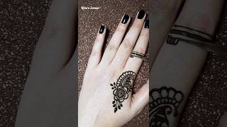 #shorts Cute simple One finger mehndi design #mehndi #mehndidesigns #henna