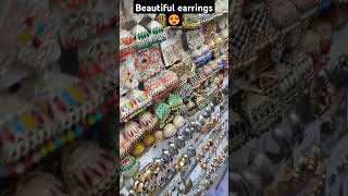 Beautiful earrings₹50  #ytshorts #minivlog #funny #sarojininagarmarket #viralvideo #trending #shorts