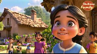 The Kind Village Girl and the King's Reward7 | Kids Animated Movies | 3D Animation | Disney Inspired