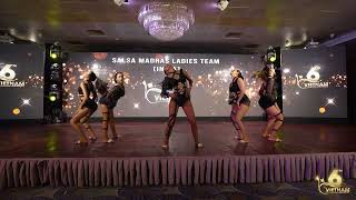 Salsa Madras Ladies Team (India) @ Bachata Show - Vietnam International Latin Festival 2024 (Day 3)