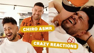 Full Body Chiropractic Adjustment *Crazy* Reactions