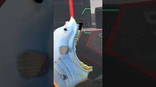 shark puppet playing Game 💻📱#viral #shorts