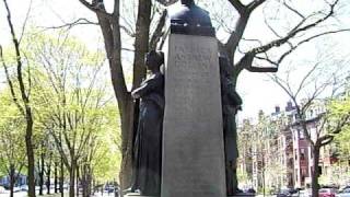 Patrick Collins STATUE Commonwealth Avenue  Irish Boston MA