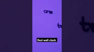 desi wall clock,