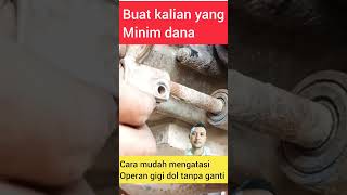 IDE KREATIF CARA MENGATASI PERSENELING YANG SELEK #ideas #shorts #viral